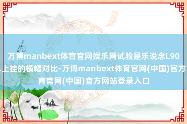 万博manbext体育官网娱乐网试验是乐说念L90与遐想I8卡车上挂的横幅对比-万博manbext体育官网(中国)官方网站登录入口